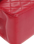 Chanel * 1989-1991 Handbag Red Lambskin