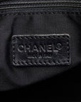 Chanel Wild Stick Coca-Cola Handbag Boston Bag Black Beige Leather Chanel