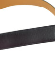 Hermes Black Box Calf Kelly Belt 