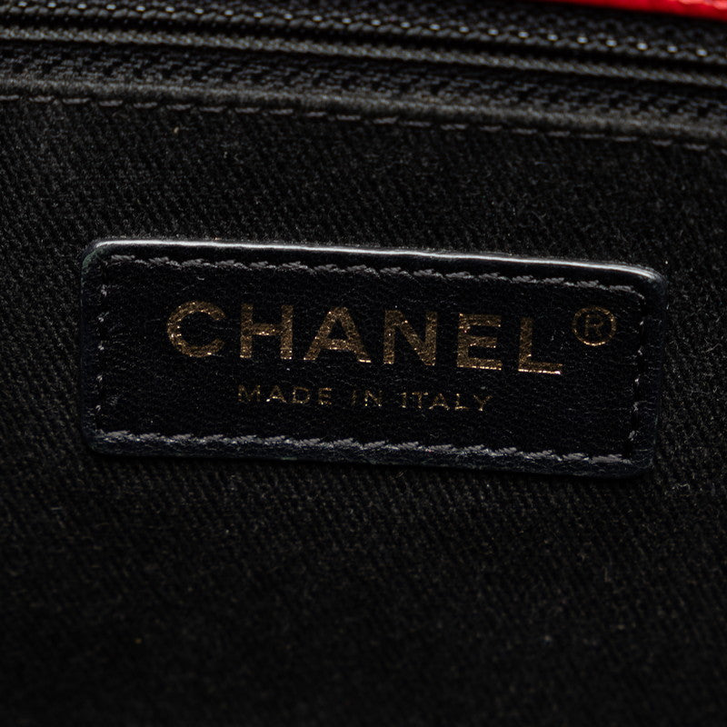 Chanel Coco Handbag Shoulder Bag 2WAY Red Leather  Chanel