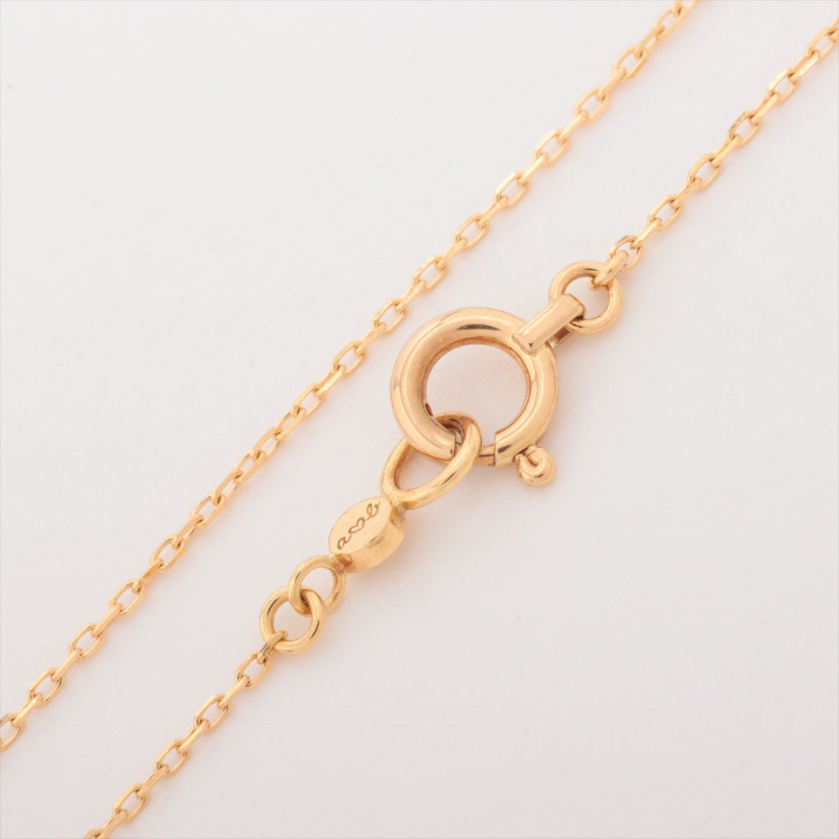 Arc Embrace Diamond Necklace K18 (YG) 1.1g 0.13 FULL