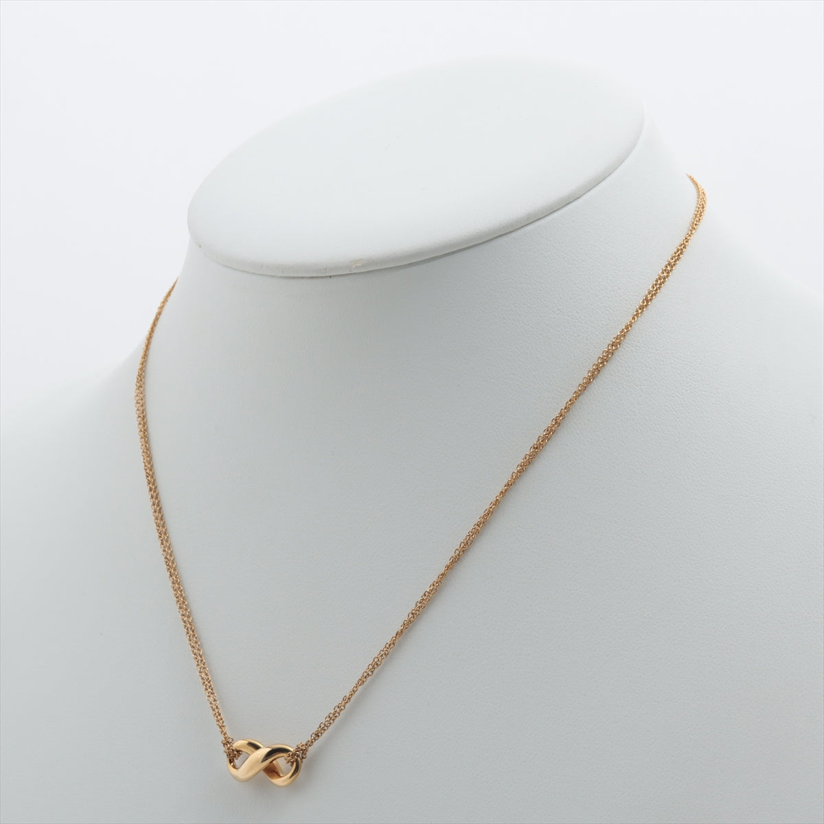 Tiffany&#39;s Infinity Necklace 750 (YG) 5.2g