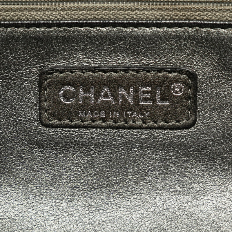 Chanel Matrasse Coco One-Shoulder Bag Chain Handbag Black Matt Caviar S  Chanel
