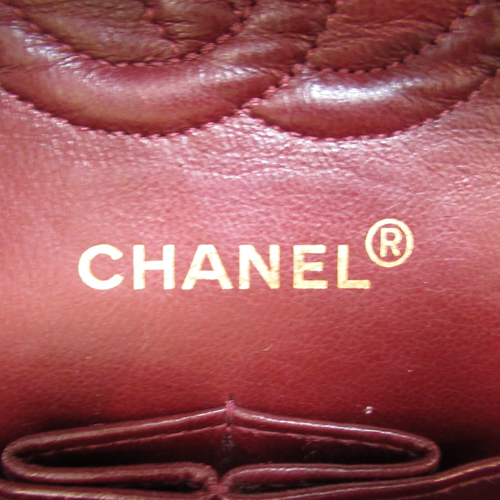 Chanel Double Flap Chain Shoulder Bag  Black A01113