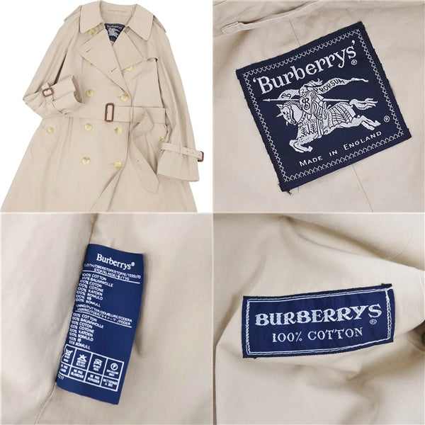 Vint Burberry s Coat UK Trent Coat  Cotton 100% Out  Dress M Equivalent Beige Vintage Vintage Vintage Vintage Vintage Vintage