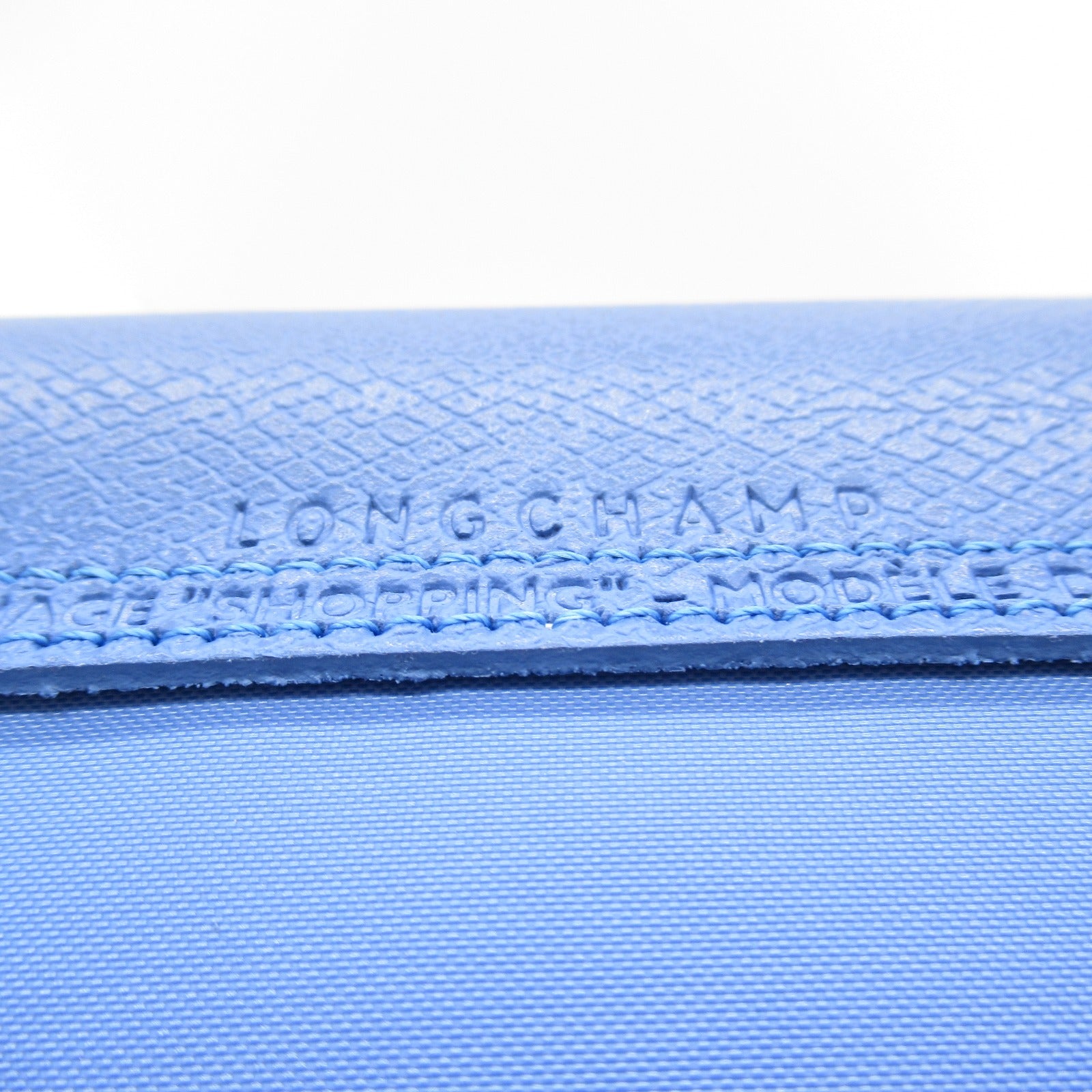 Longchamp Le Priorage Green L Shoulder Bag Bag Recycled Polyamide  Blue Corn Flower L1899919P82
