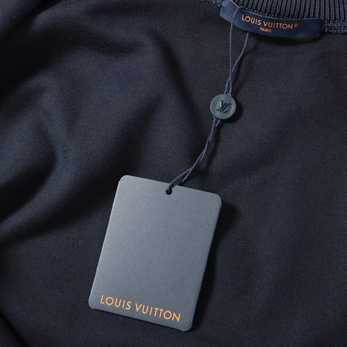 Louis Vuitton 24SS Cotton x   Jacket XS  Navy LV Flower Band Track Top Bronze RM241MQ Monogram