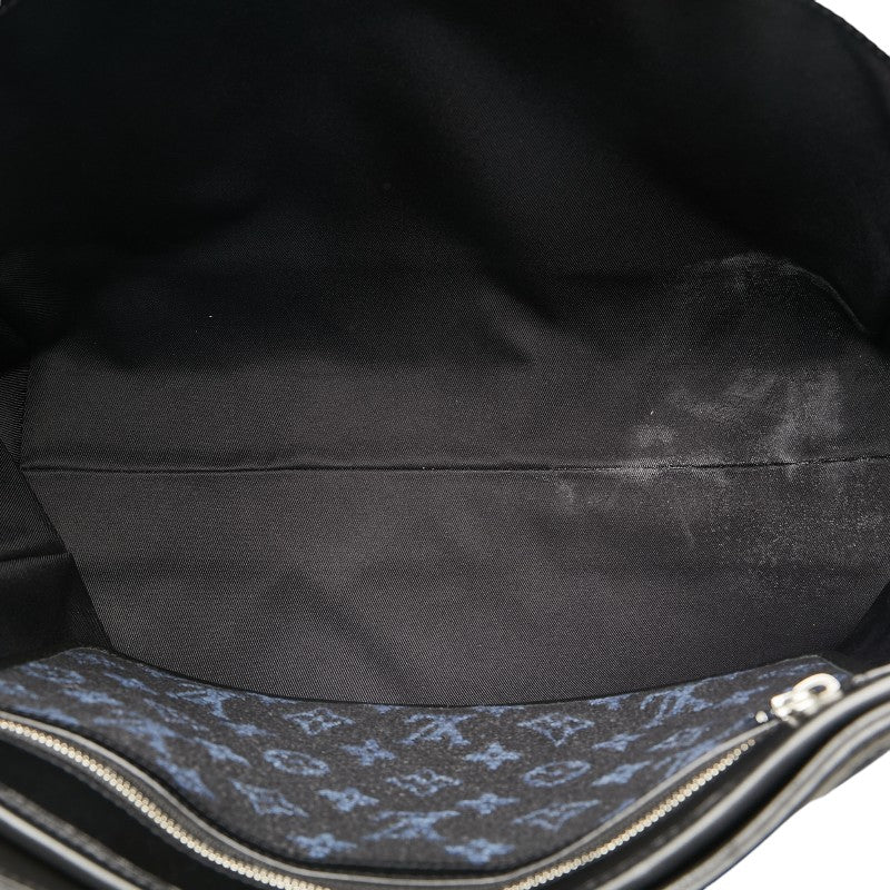 Louis Vuitton Monogram  Gran Sack Handbag Tote Bag M55203 Blue Black Canvas  LOUIS VUITTON