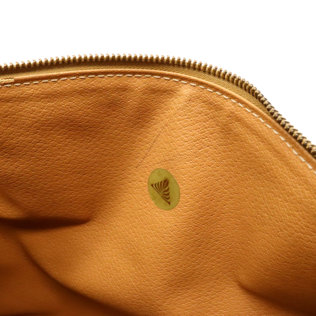 Celine Macadame Handbag Mini Boston Bag PVC Leather Brown Tea Dark Brown Gold  Blumin