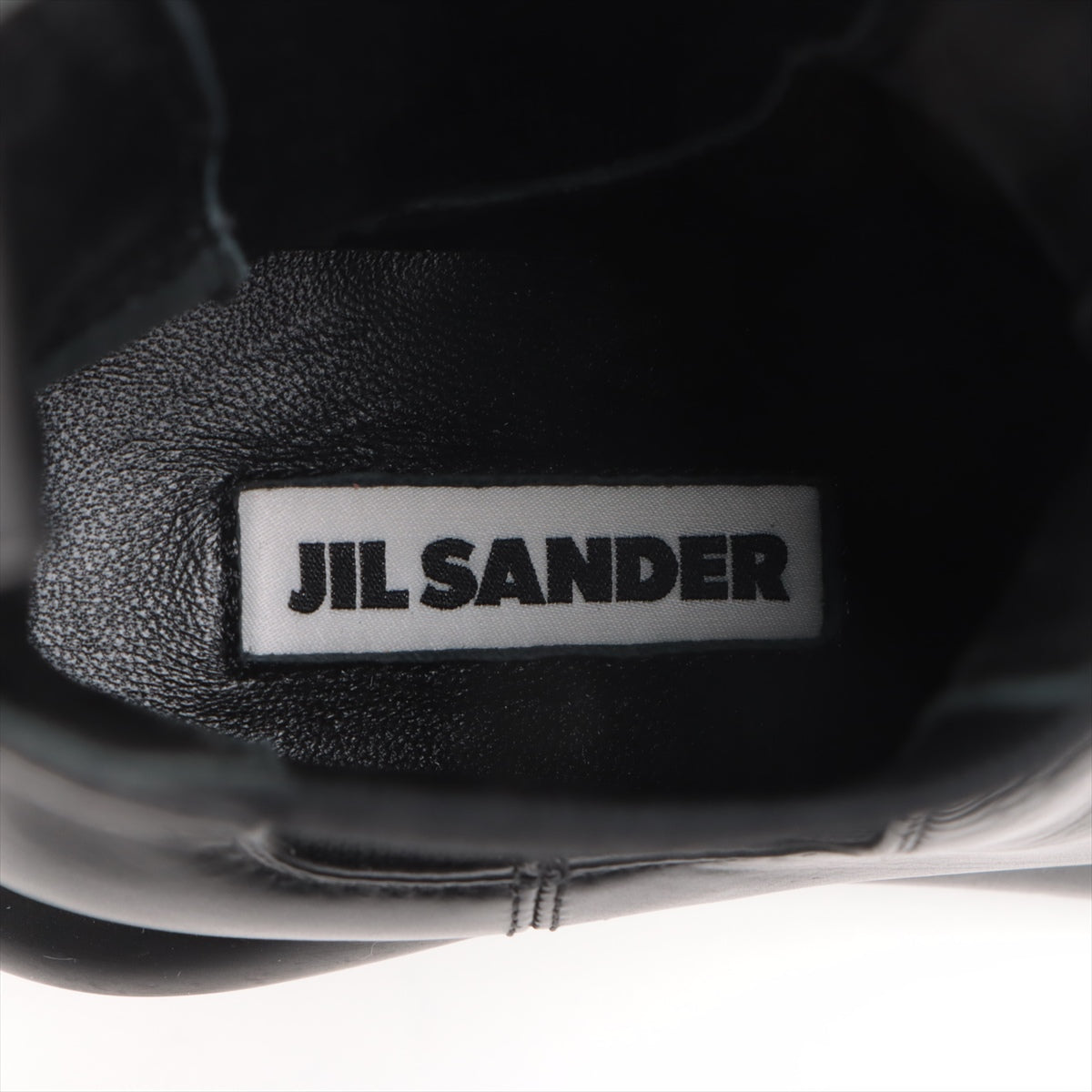 Gilsander Leather Side Goar Shoes 36  Black J15WU0022 Blockhead