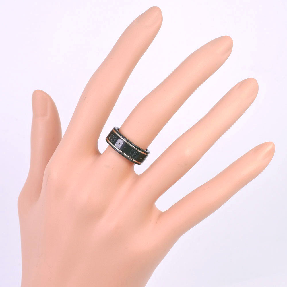 Gucci Icon 10.5 Ring Ring Ceramic Black  2.0g icon