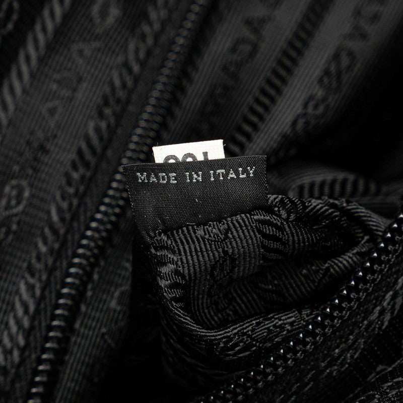 Prada Shoulderbag BT6671 Black Nylon Leather  Prada