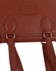 Hermes Bordeaux Taurillon Clemence Cabas 35 Tote Handbag