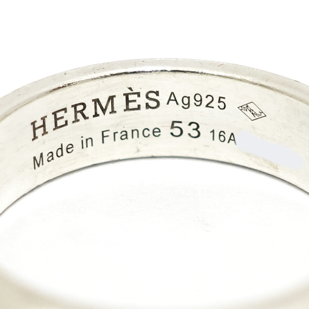 Hermes Ag925 Corridorian PM Ring SV925 Silver Jewelry  Mens Others