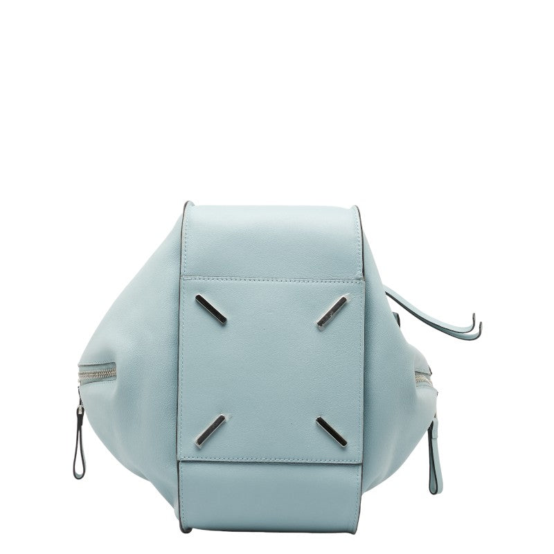 Loewe Hammock Small Handbag Shoulder Bag 2WAY Light Blue Leather  LOEWE