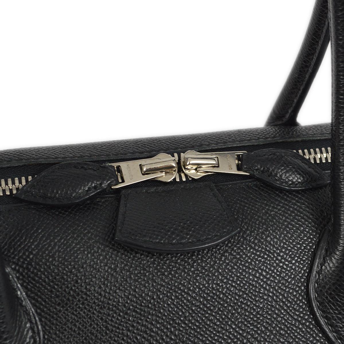 Hermes Black Epsom Paris Bombay 35 Handbag