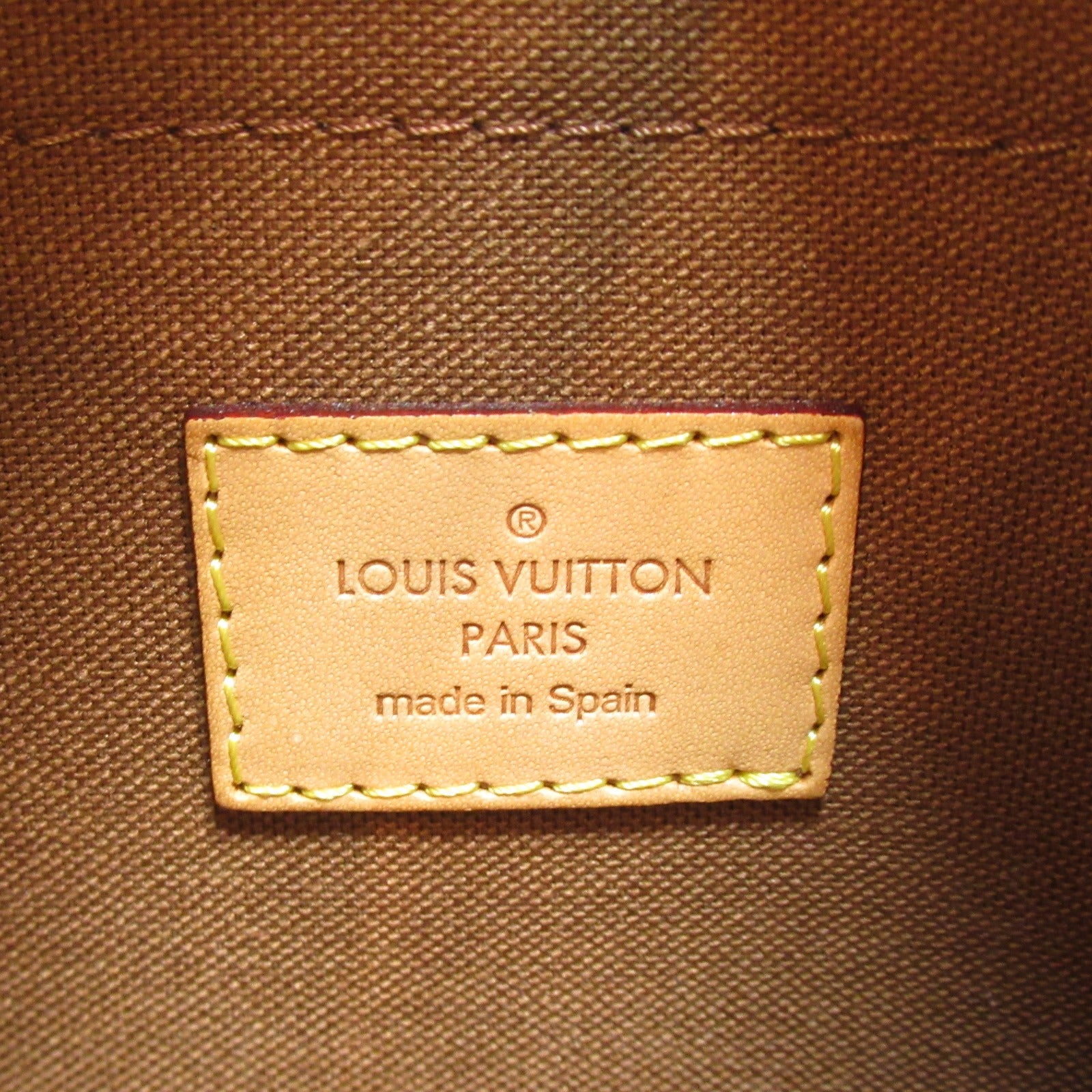 Louis Vuitton Louis Vuitton Odeon PM Shoulder Bag PVC Coated Canvas Monogram   Brown M56390