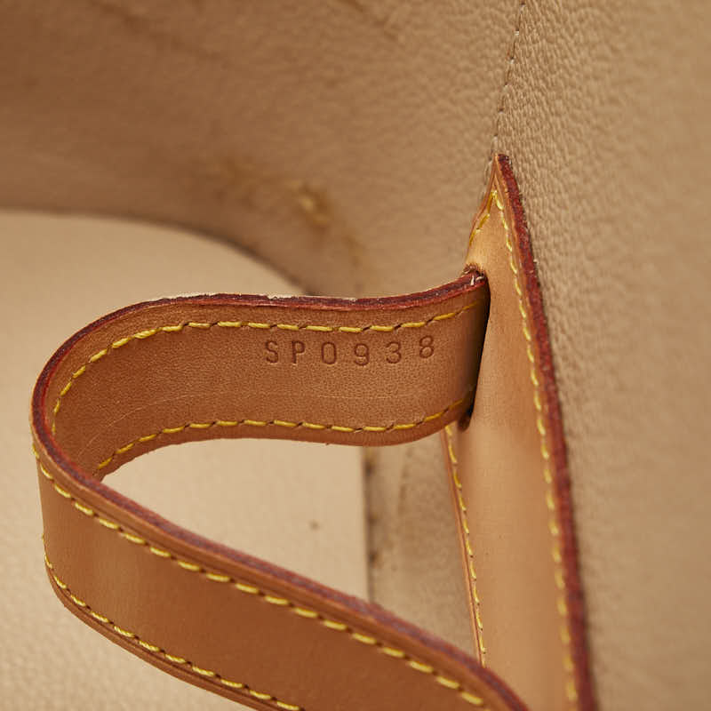 Louis Vuitton Monogram Nice Handbag Shoulder Bag 2WAY M47280 Brown PVC Leather  Louis Vuitton