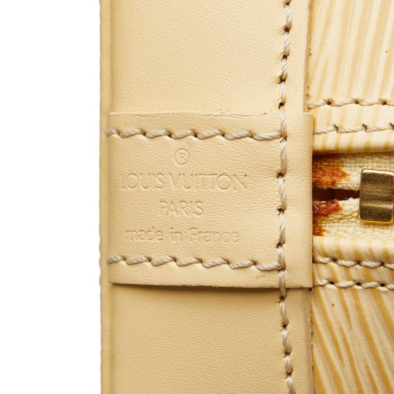 Louis Vuitton Epi Alma PM Handbag M41155 Dune Yellow Leather  Louis Vuitton