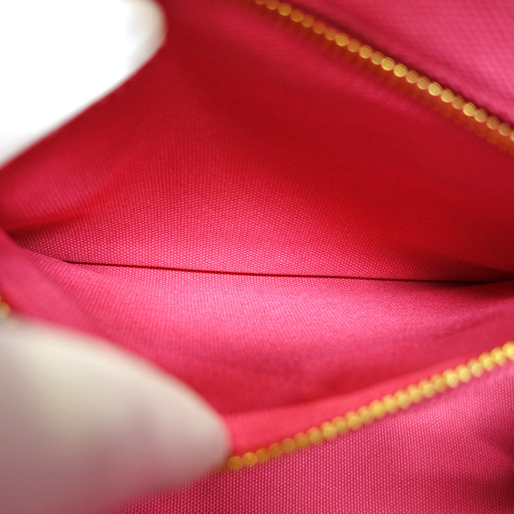 Prada Canapa Mini Canapa 2WAY Bag 1BG439 Cotton Linen Tote Bag Pink Peonia Shoulder