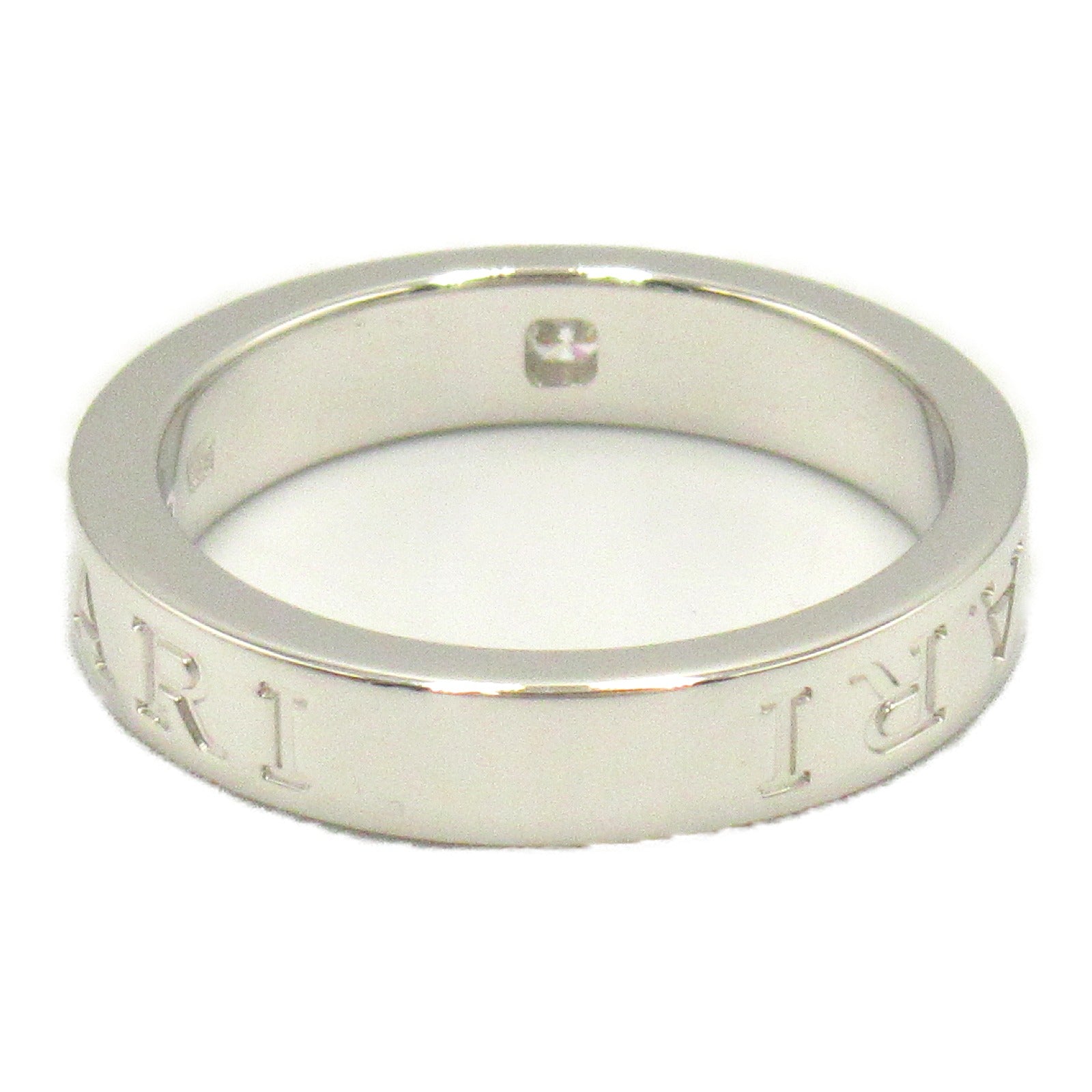 Bulgari BVLGARI B-zero1 Bi-Zero One Double Logo 1P Diamond Ring Ring Ring Jewelry K18WG (White G) Diamond  Clearance