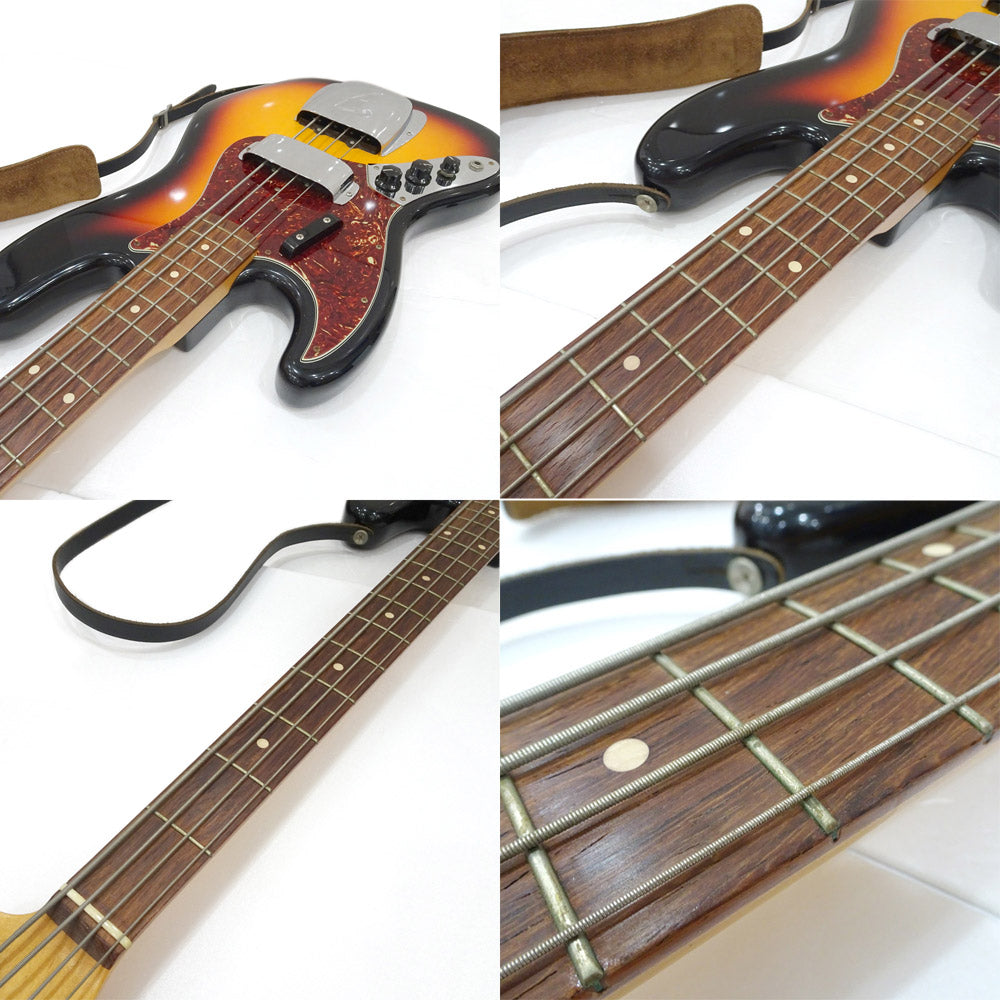 Fender Custom  1962 Jazz Bass NOS Jazz Base TBC 62 NJB 3TS LH Hard Case