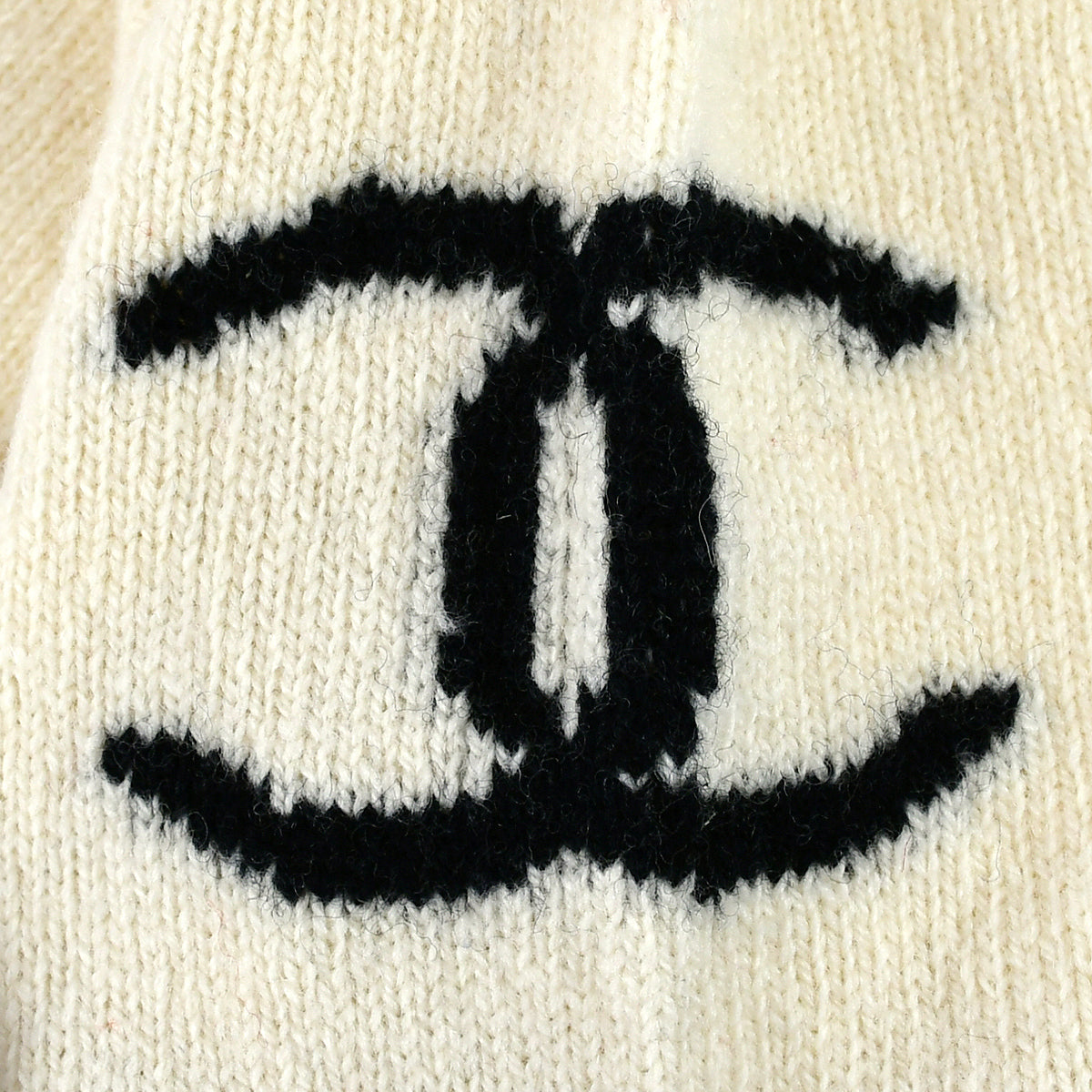 Chanel 2007 fall penguin intarsia-knit jumper  