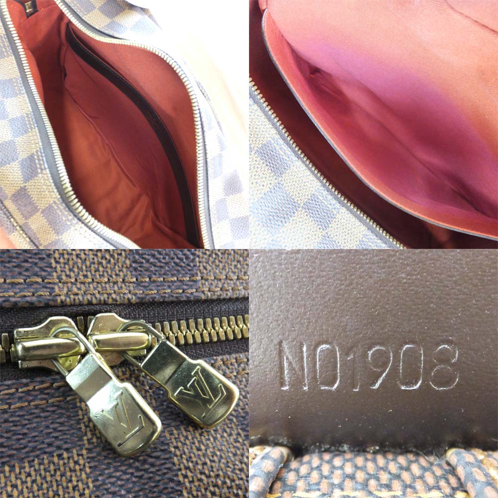 Louis Vuitton Navyglio Shoulder Bag N45255 Damian Canvas Evene Brown G   Wedding
