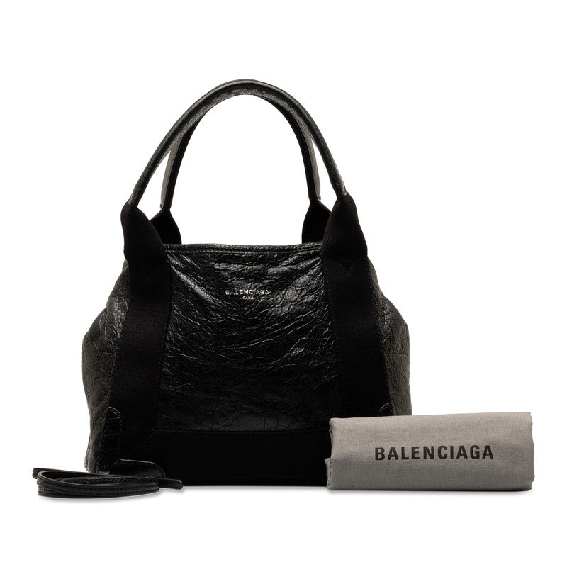 Balenciaga Navy  XS Handbag Shoulder Bag 2WAY 542018 Black Leather  BALENCIAGA