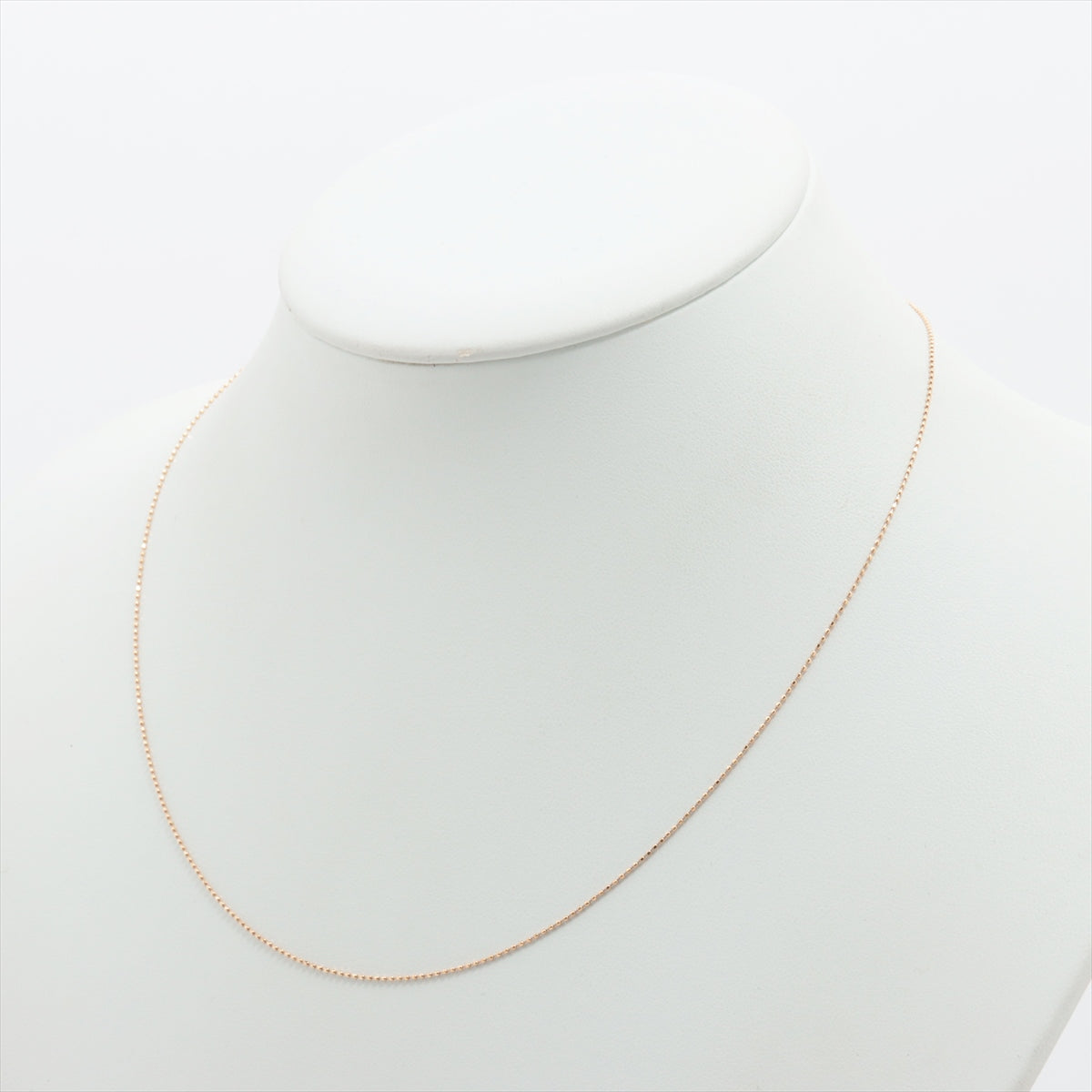 Agat necklace K10 (YG) 1.1g