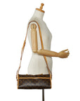 Louis Vuitton Monogram Popincourt Ron Shoulder Bag M40008 Brown PVC Leather  Louis Vuitton