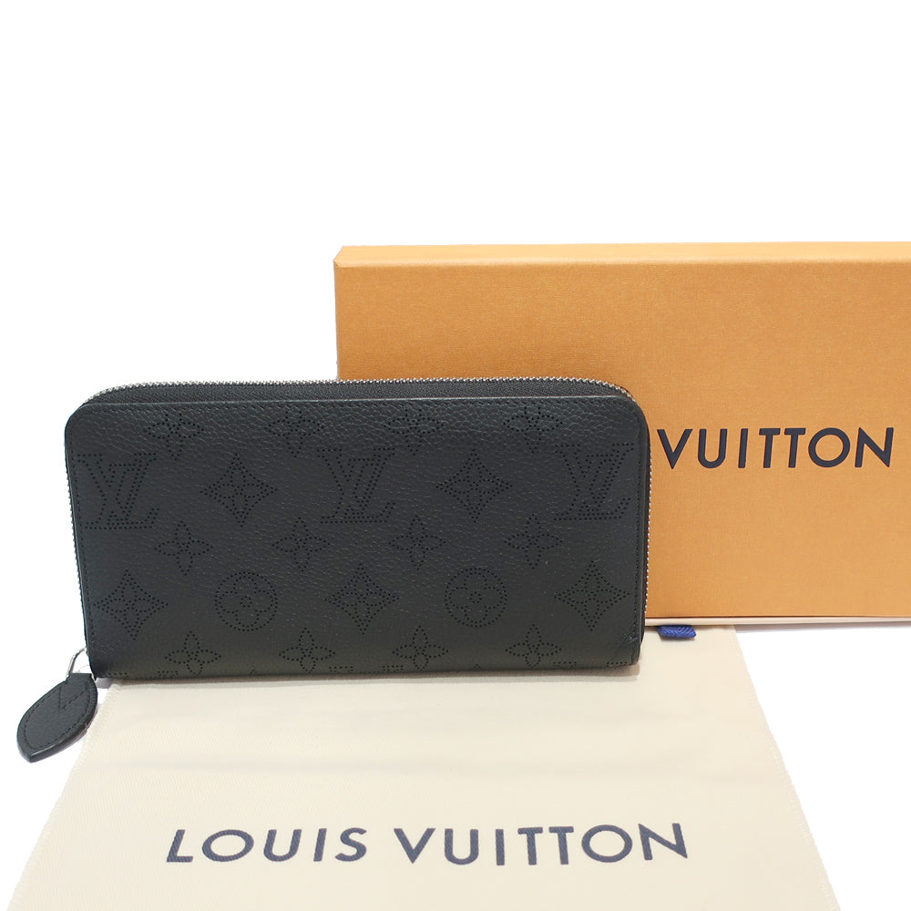 Louis Vuitton Zippie Wallet M61867 Black Silver Wallet Long Wallet  Women Box  Bag