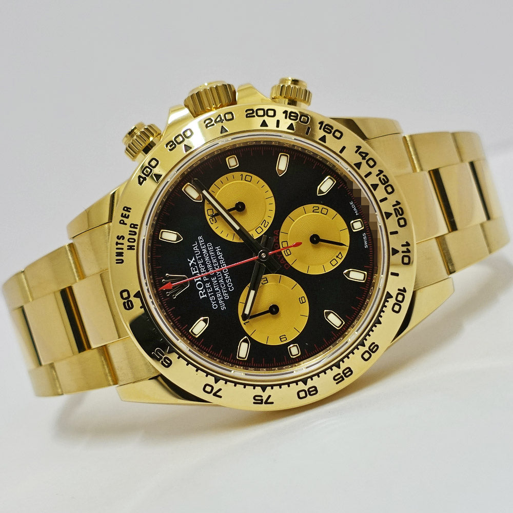 Rolex Cosmograph Daytona 116508  Black Champagne YG 750 Automatic   Watch 2020