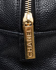 Chanel Matrases Coco Chain Tote Bag Black Caviar S  Chanel