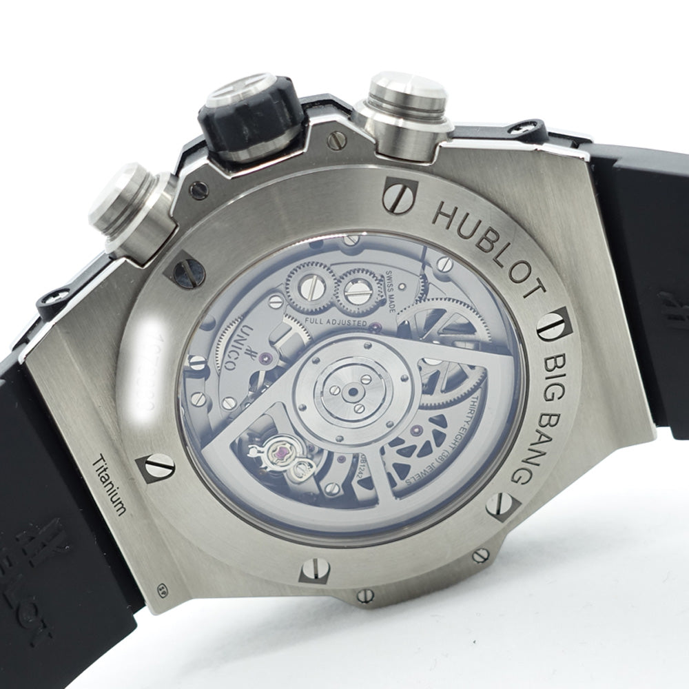 HUBLOT Hublot Big Bang Unico Titanium Diamond Bezel 411.NX.1170.RX.1104 45mm Titanium  Watch