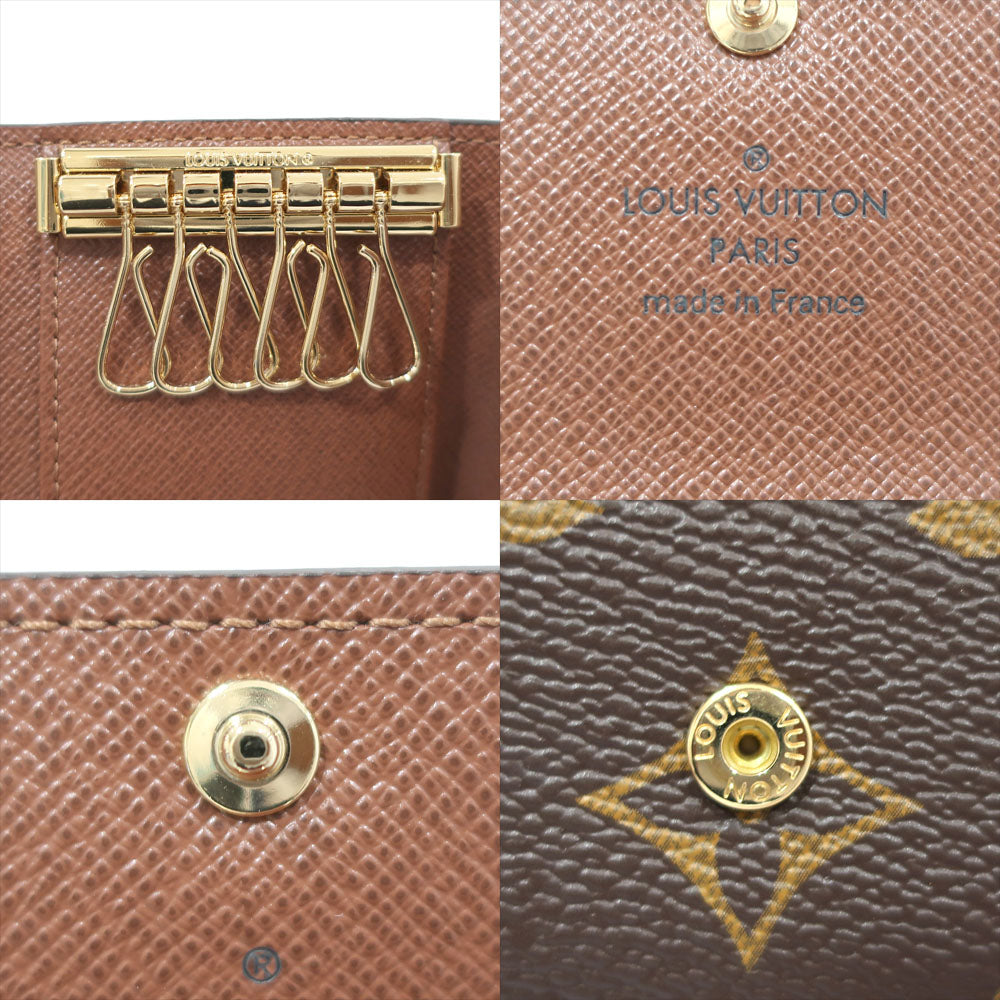 Louis Vuitton Keycase Multicle 6 M62630 Monogram Brown G   Women Small Boxes  Bags