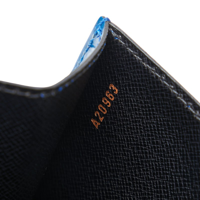 Louis Vuitton Epi Concorde Handbag M52135 Tread Blue Leather  Louis Vuitton