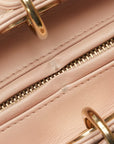 Dior Canarium 's Chain Handbag 02-MA-1122 Pink G  Lady's Dior