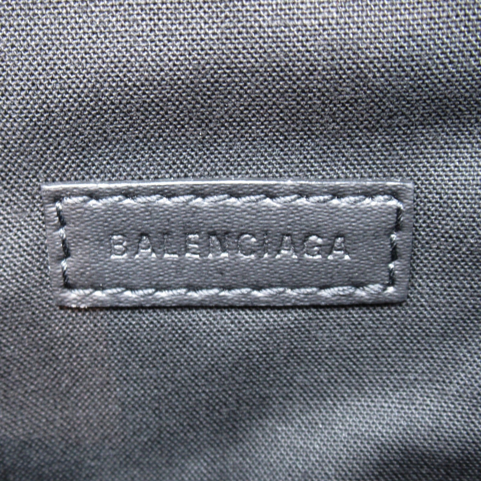 BALENCIAGA Waistern Bag Body Bag Body Bag Body Bag Polyurethane  Black  4823892AAMA1000