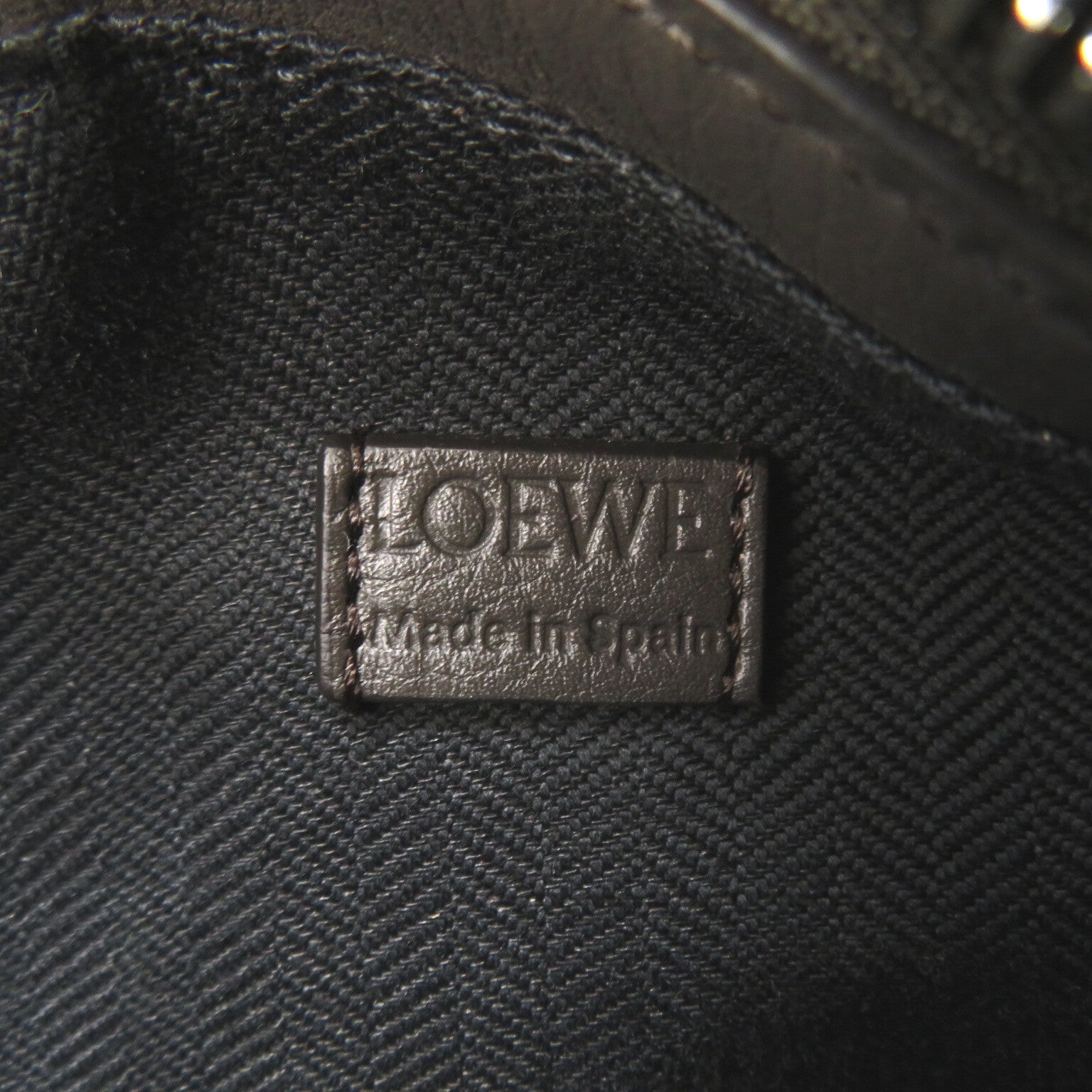 Loewe Puzzle Bum Bag Mini Shoulder Bag Shoulder Bag  Classic Calfskin  Dark Gr B510EB1X031220
