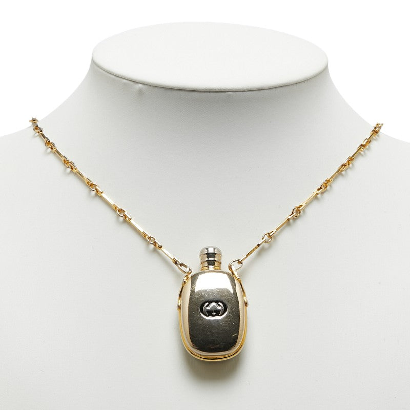 Gucci Vint GG bottle design perfume chain necklace g makeup ladies Gucci