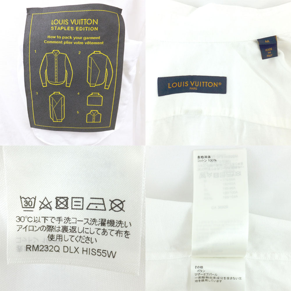 Louis Vuitton Oxford DNA Shirt Cigarette Pochette White M Size 1A5VJJ RM232Q  Fashion Dress