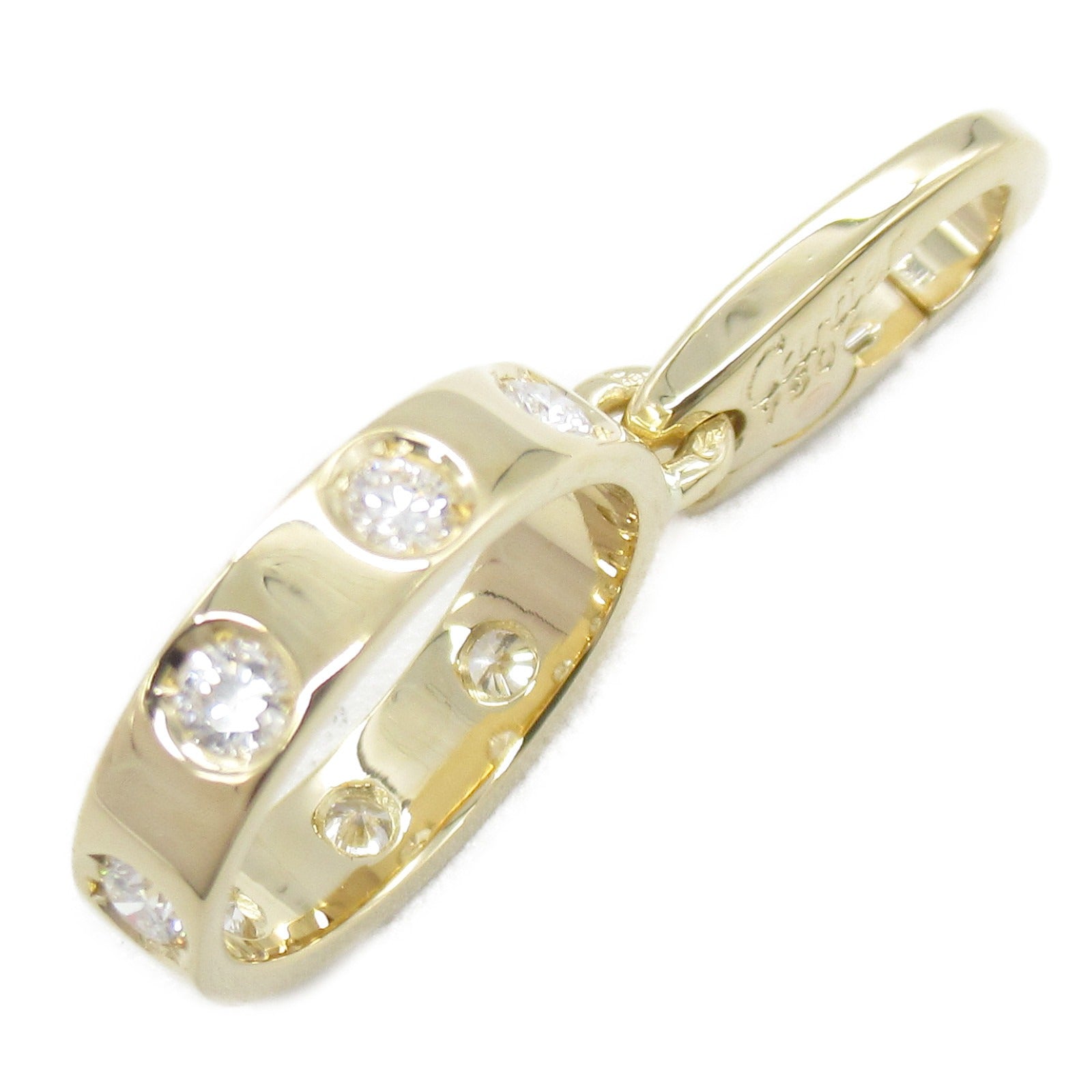 Cartier Cartier  Diamond Charm Pendant Top Jewelry K18 (yellow g) Diamond   Clearance