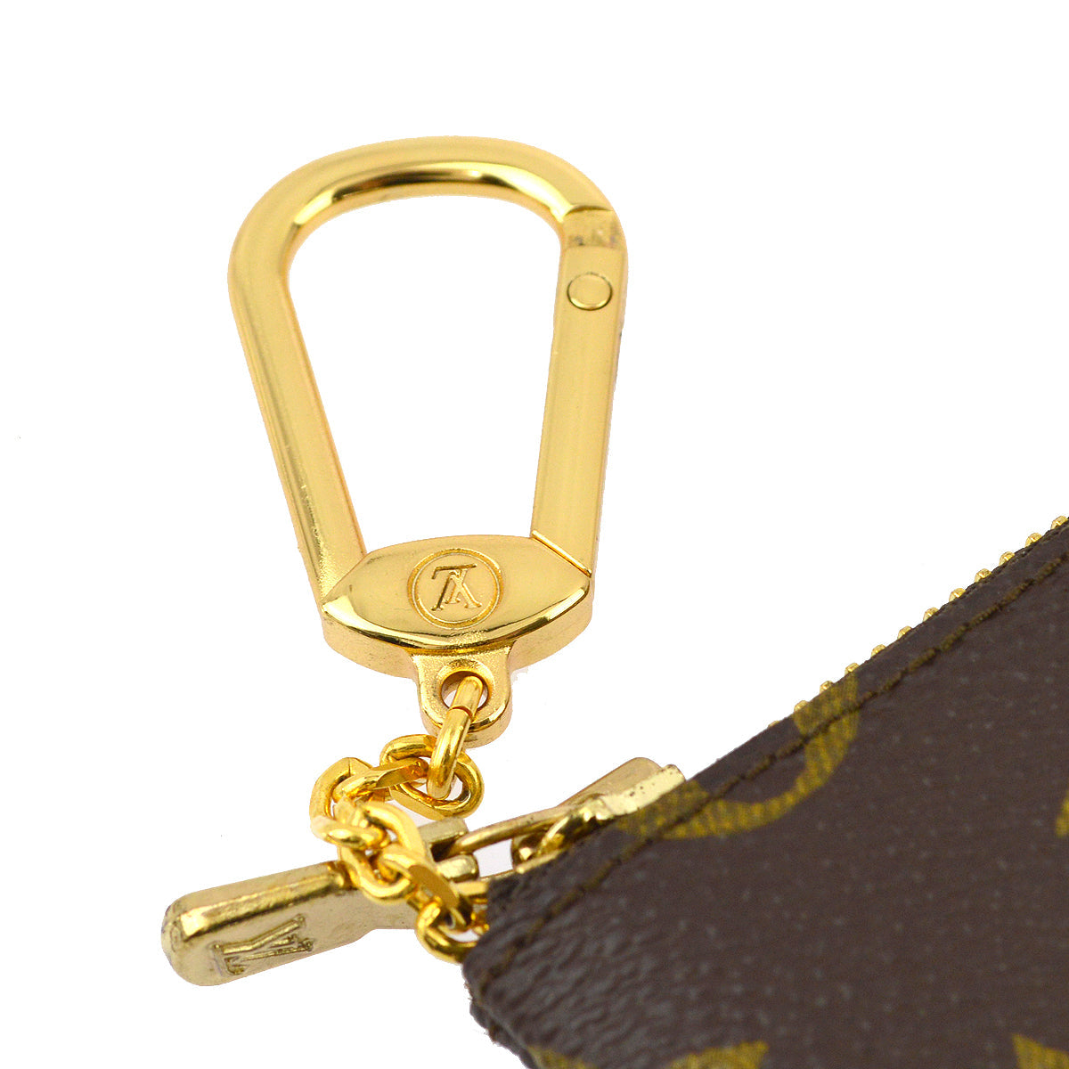 Louis Vuitton Monogram Pochette Cles Coin Purse Wallet M62650