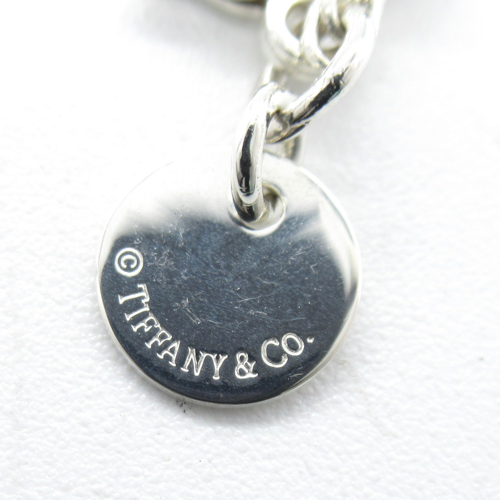 TIFFANY&CO RTT Heart Tag Heuer Bracelet Accessories Silver 925  Silver