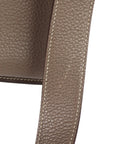 Hermes 2013 Etoupe Gray Taurillon Clemence Jypsiere 34 Shoulder Bag