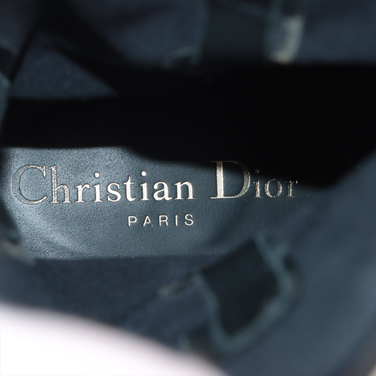 Christian Dior Leather Boots 36  Black D-Fight