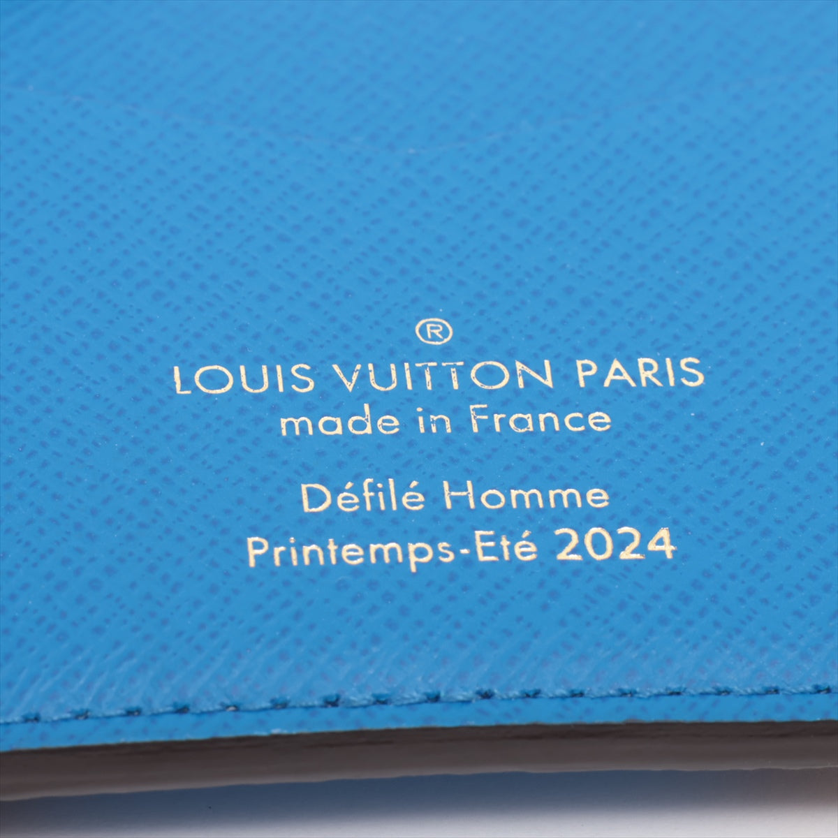 Louis Vuitton Damiepop Organizer Do Push N40543 Blue   Card Case
