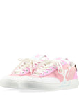 Louis_Vuitton Charley Line 22 Years Leather  Fabric Trainers 36  White × Pink LD0232   Box  Bag