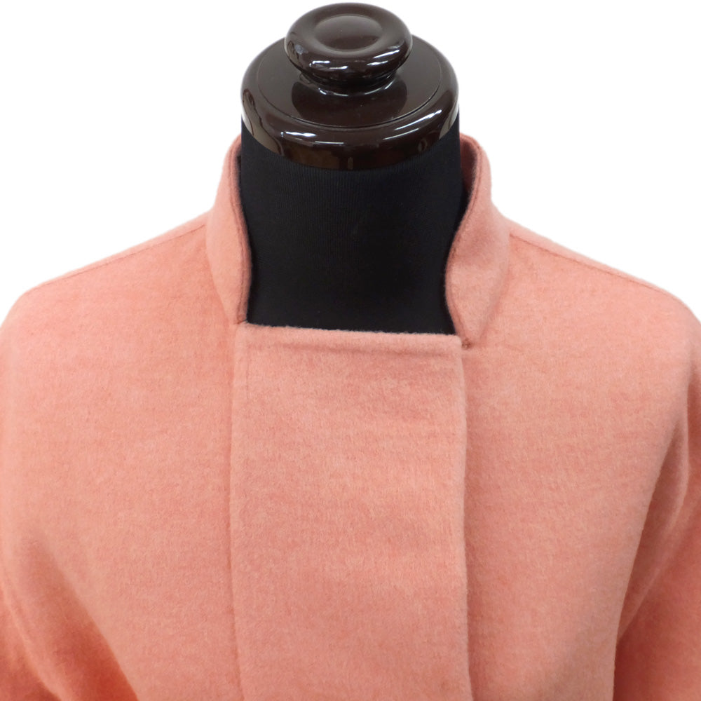 Hermes Cashmere Long Coat Pink 2H0140DB Size 32  Garment Cover  Apparel